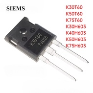 1-5PCS K30T60 K50T60 K75T60 K30H603 K40H603 K50H603 K75H603 TO-247 IGBT field-effect single tube com