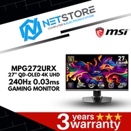 MSI MPG272URX QD-OLED UHD 27" 240Hz GAMING MONITOR - 9S6-3CD79A-023