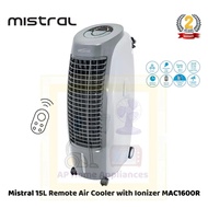 Mistral MAC1600R Remote Air Cooler with Ionizer MAC 1600R (2 Years Warranty)