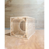 4 inch planar speaker box, 8-9 mm thick material