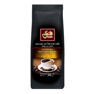 [พร้อมส่ง!!!] โซเล่ คาเฟ่ แบล็ค เมล็ดกาแฟคั่ว อาราบิก้าผสมโรบัสต้า 500 กรัม Sole Cafe Black Robusta 