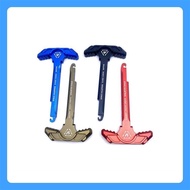 SI Metal Lockless Pull Handle White Strips Competitive M4 LDT AR15 Colorful Appearance Decoration Ac