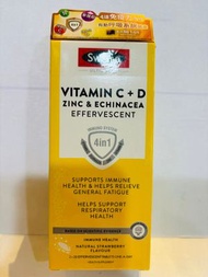 Swisse - Swisse Ultiboost 維他命C D 鋅+紫錐菊泡騰片 40粒