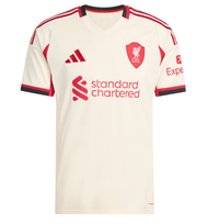 (Discounted promotion) 25-26 season Liverpool away jersey adidas short sleeved football jersey mens 