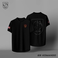 69 KOMANDO T-SHIRT  Short Sleeve XS - 5XL print 100%cotton men's unisex