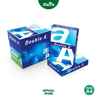 Double A กระดาษถ่ายเอกสาร a4 80gsm. 500 แผ่น (5 รีม)