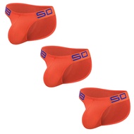 CMENIN BS 3Pcs ผ้าฝ้ายนุ่มเซ็กซี่ชุดชั้นในชายสั้นกางเกงในชายใหม่กางเกงสลิป Jockstrap กางเกงในชาย Tan