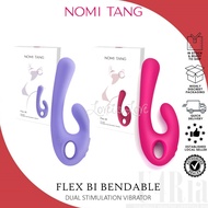 Nomi Tang Flex Bi Bendable Dual Stimulation Vibrator [Authorized Dealer]