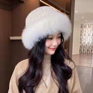 Winter hat, genuine fur, imported Winter hat