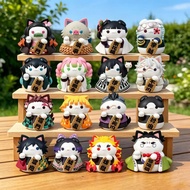 Demon Slayer Cat Cosplay Collection Set Nezuko Zenitsu Tanjiro Hashira Desk Decor