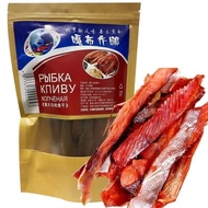 Ready Stock Fast Shipping Russian Flavor Smoked Open Bag Mahal Mahal Fish Smoked Fish Fruit Wood 200