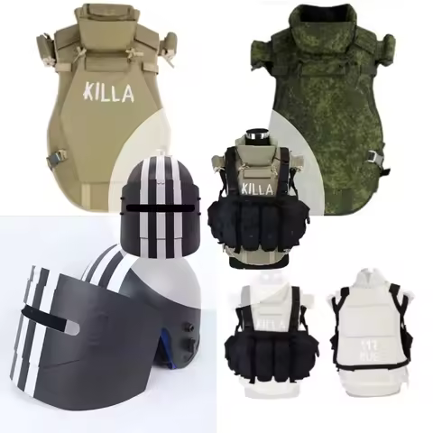 Russian Tactical Airsoft 6b13 Vest Hunting Shooting Killa Armor Helmet EVA Lined Tactical Vest Outdo
