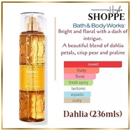 100% ORIGINAL BATH AND BODY WORKS DAHLIA FINE FRAGRANCE MIST DAHLIA COLLECTION