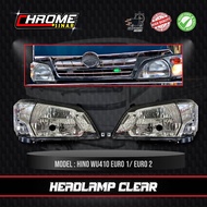 HINO WU410 EURO 1/ EURO 2 - HEADLAMP CLEAR