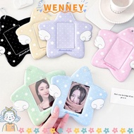 WEY 3 Inch Card Holder, PVC Plus Size Photocard Holder, INS With Keychain Kpop Idol Card Display Ido