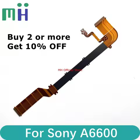 Copy NEW For Sony A6600 LCD Flex Display Flexible Screen Hinge Cable FPC ILCE-6600 ILCE6600 Alpha IL