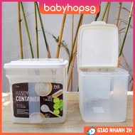 Lock&Lock dry food storage box P-1735 P-1736 P-1737 P-1738 P-1739 (750ML-5L) - BABYHOPSG