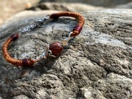 ʚ(圓的兔几)ɞ   蠟繩手環 ๑紅銅鈦