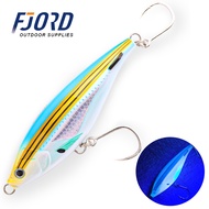 CFGYU FJORD ดินสอจม86G 150Mm เหยื่อล่อปลาการเหวี่ยงแบบหมุนน้ำเค็มเหยื่อปลอมหนักเหยื่อปลอมเหยื่อ Devg