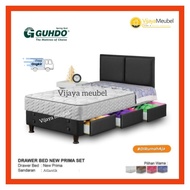 Drawer bed Guhdo New Prima Sandaran Atlantik 90x200, Springbed guhdo