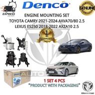 #DENCO#ENGINE MOUNTING SET TOYOTA CAMRY 2021 AXVA70 2.5,LEXUS ES250 2018 AXZA10 2.5 (MK-210176)