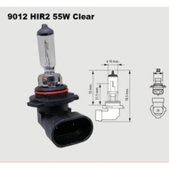 Bellford Hir2 9012 12v 55w halogen bulb Original
