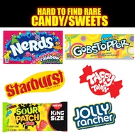 Sweet Candy Nerds / Sour Patch Kids / Starburst / Jolly Rancher / Gobstopper / Swedish Fish