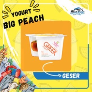 Yogurt Greek Heavenly Blush Greek Yogurt Yoghurt Style With Peach