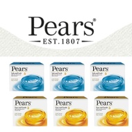 Pears Soft & Fresh Soap Mint Extract (3 Boxes) & Natural Oil (3 Boxes) 125g Bundle Sale (6 for $16.9