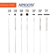 100 pcs Tattoo Needles 1R 3R 5R 3F 5F 7F To Choose for Permanent Make up  Eyebrow&Lip Beauty Machine