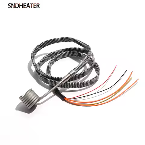 SNDHEATER 220V Electric Hot Runner Heater ID35MM Length 45MM 50MM 60MM Heating Coil with K Thermocou