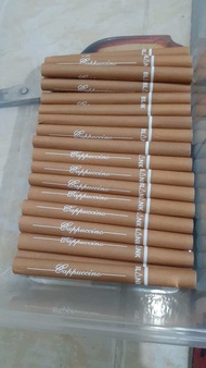 Selongsong 8mm | BLANK CAPPUCINO | Filter Tube Injector Horns Bee Gerui isi 100pcs