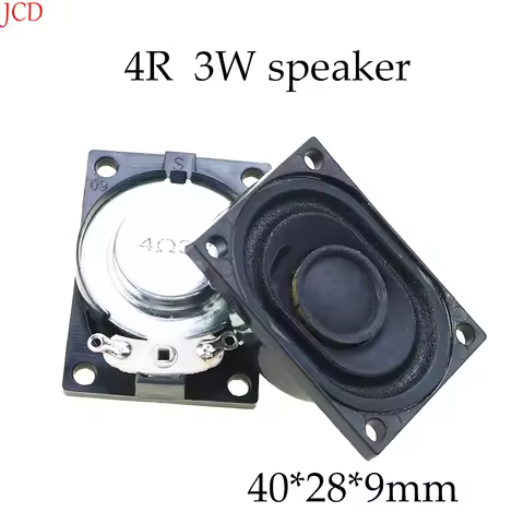 Brand New 2pcs 40x28 LCD Monitor/Laptop/computer Square Speaker Horn 3W 4R 4028 2840 Loud speaker 4 