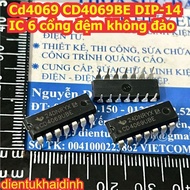 10pcs CD4069 CD4069UBM CD4069BM CD4069UBE DIP-14 IC 6 inverter ports kde4339