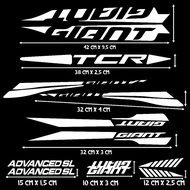 DECAL BIKE GIANT TCR Cut Sticker