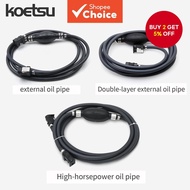 Fuel Line Hose Outboard Engine Petrol Tank Connectors Kit for Yamaha, Hangkai & Parsun Outboard with