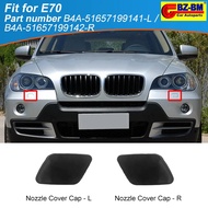 Front Bumper Headlight Headlamp Washer Nozzle Cover Cap For BMW X5 E70 e70lci Left or Right 51657199