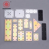 Thickened Boxer Code Flat Bracket Flat Connection Straight Iron Sheet Furniture Triangle Sheet Squar