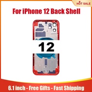 Back Housing For iPhone 12 Back Shell With Free Gifts