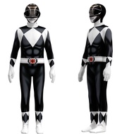 620Power Rangers Costume Kids Adult Cosplay Fancy Dress Party Jumpsuit SuperheroTH
