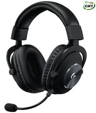 Logitech G PRO X Wireless Lightspeed Gaming Headset with Blue VO!CE Mic Filter Tech 50 mm PRO-G Driv