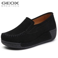 GEOX_รองเท้าผู้หญิง Geox สไตล์โลเฟอร์ สวยงาม สบายมาก พร้อมเพิ่มความสูง