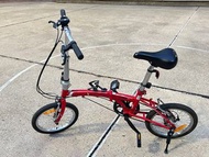 dahon gemini uno外 3速+dahon内3速後輪一個可自行改内變，想交換體積細少少嘅14寸摺車風行dove412，JAVA X1/X3