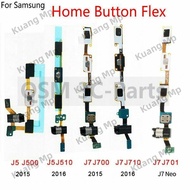 Home Button Flex cable with Earphone Jack Flex Reaplacement for Samsung Galaxy J3 J310 J320 J5 J500 