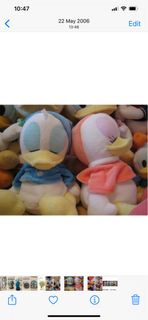 全新東京迪士尼可愛睡覺💤baby唐老鴨Tokyo Disney Resort cutest sleeping baby Donald Duck (H22xW22cm)  (註：毛巾質地，適合作新生嬰兒