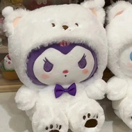 Original Sanrio Plushies Hello Kitty Cinnamonroll Kuromi Pochacco Stuffed Plush Doll Cos Bear Cute T