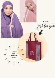 🔥PROMOSI🔥Telekung Siti Khatijah Modish Casa-FREE BAG+FREE GIFT(ETA:2024-3-31)
