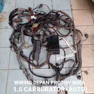 WIRING DEPAN PROTON WIRA 1.5 (AUTO) CARBURATOR COMPLETE FUSE BOX LAMPU & AIRCOND
