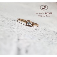 0.05CT LADIES DIAMOND RING-18K GOLD DIAMOND RING-18K GOLD FANCY DIAMOND RING-18K GOLD FANCY LADIES D
