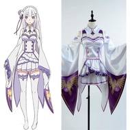Emilia re:zero costume // Emilia cosplay